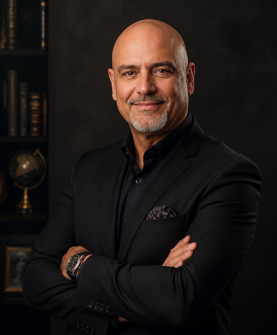 Retrato elegante de Joe Vitale