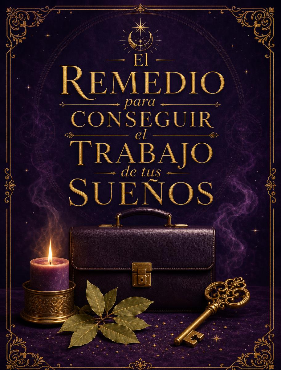 Portada del ebook "El Remedio para Conseguir el Trabajo de tus Sueños"